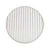 Stainless Steel Round BBQ Grill Press Rack