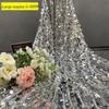Gold & Silver Glitter Sequin Fabric for Wedding & Birthday Decor