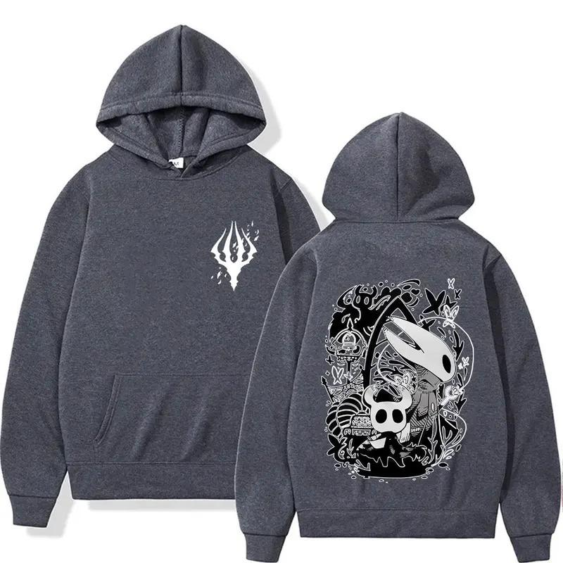 Game Hollow Knight Graphic Hoodie Men Women Clothing Cotton Casual Oversized Streetwear Male Vintage Fleece Hoodies Fans Gift