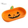 Desk Accessories for Office 3D Printed Pumpkin Glasses Storage Tray, Decorative Desktop Organizer Halloween Home Decor Sunglasses Keys & Jewelry,
