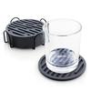 10cm Silikonunderlegg Runde Varmebestandig Gummi Tekoppmatte Drikke Kaffekopp Glass Drikkeholder Pad Dekor Bordmatte