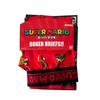 Small Planet Super Mario Transfer Boxer Briefs Stage Red M Size