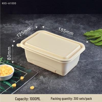 Disposable Corn Starch Meal Boxes