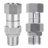 Pressure Washer Accessory 3/8'' NPT Male Thread Fitting/M22 14mm Swivel Joint Stainless Steel Quick Connector Rustproof