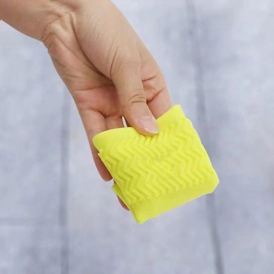 1 Pair Rain Boot Cover Waterproof Silicone Shoe Covers Anti-Slip Elastic Overshoes Thickened Rainproof Shoe Protectors