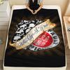 1pz Coperta in Flanella con Stampa ST Pauli, Alta qualità Confortevole per Tutte le Stagioni, Decorazione per la Casa, Calore e Comfort, Perfetta per Regali di Natale183