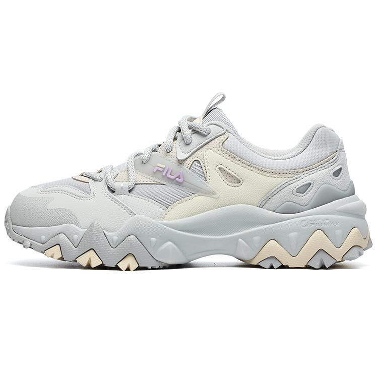 FILA Oakmont 2 Textile, Synthetic Leather, TPU Low top Casual Shoes Women s Gray F12W242113FAV 36