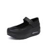 2024 Spring/Summer Women's Air Cushion Nurse Shoes - White Thick Sole Rocker & Sports Shoes
