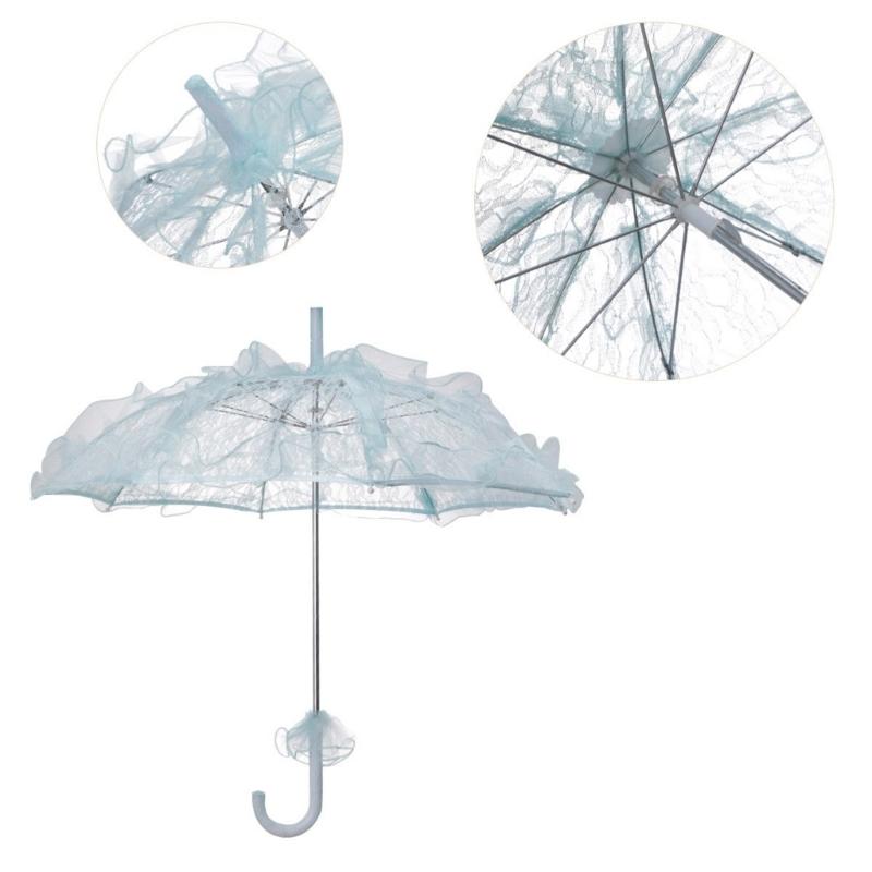 Bühnenrequisiten Spitzen-Sonnenschirme Zarte Foto-Requisiten Damen-Kostüm Party Outdoor-Hochzeiten Bühnenrequisiten Mehrfarbig