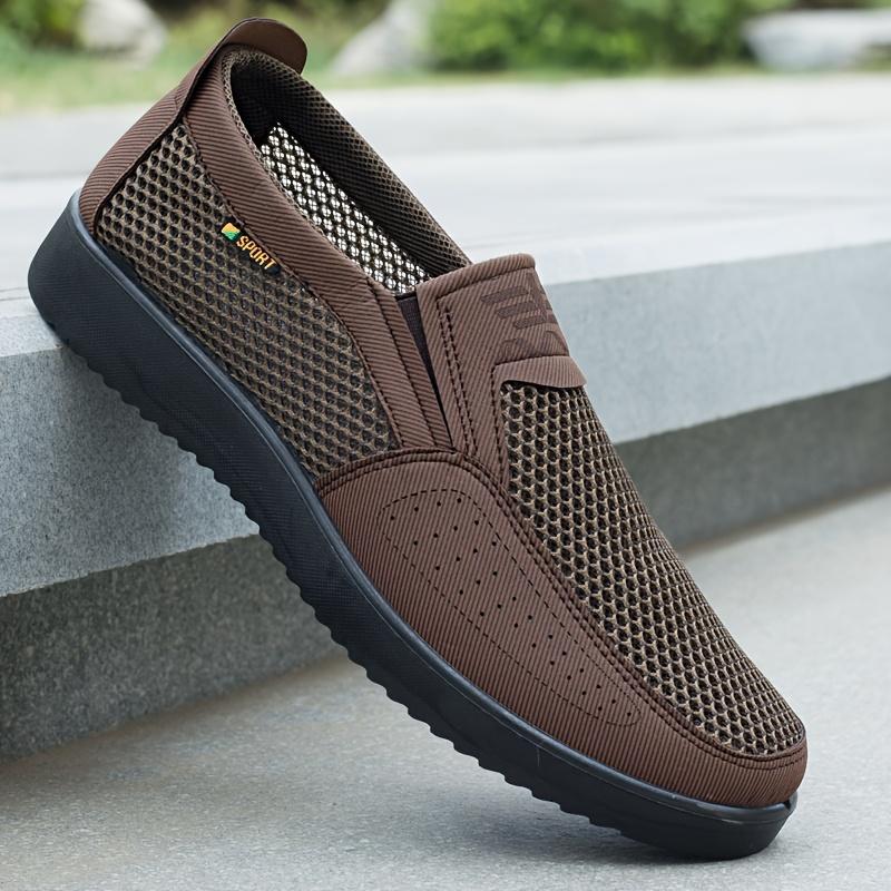 Men's Breathable Slip-On Casual Large Size Sneakers