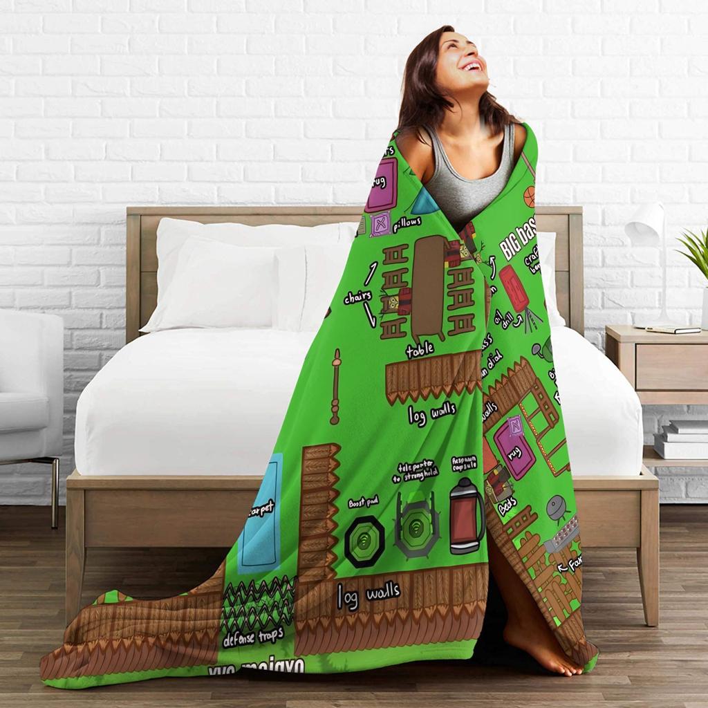 99 Nights in The Forest  Blankets  Decorative Flannel Bedding Throws For Living Room Super Soft Custom Quality Bedspread Gift