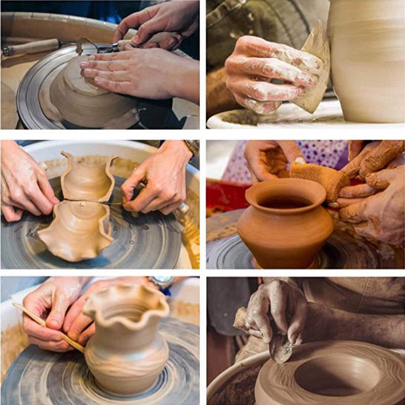 8Pcs/set Clay Tools, Carving and Modeling Tools, Drawing Hand-made Tools, Wood Pottery Clay Sculptures