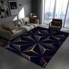 3D Geometric Carpet Large Non-Slip Floor Mat for Bedroom Gaming Room Modern Home Decor Trendy Gift