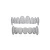 Griglie Hip Hop alla Moda Iced Out Zircone Cubico Diamante Grillz Zanne Fascino Zircone CZ Decorazione Denti Gioielli