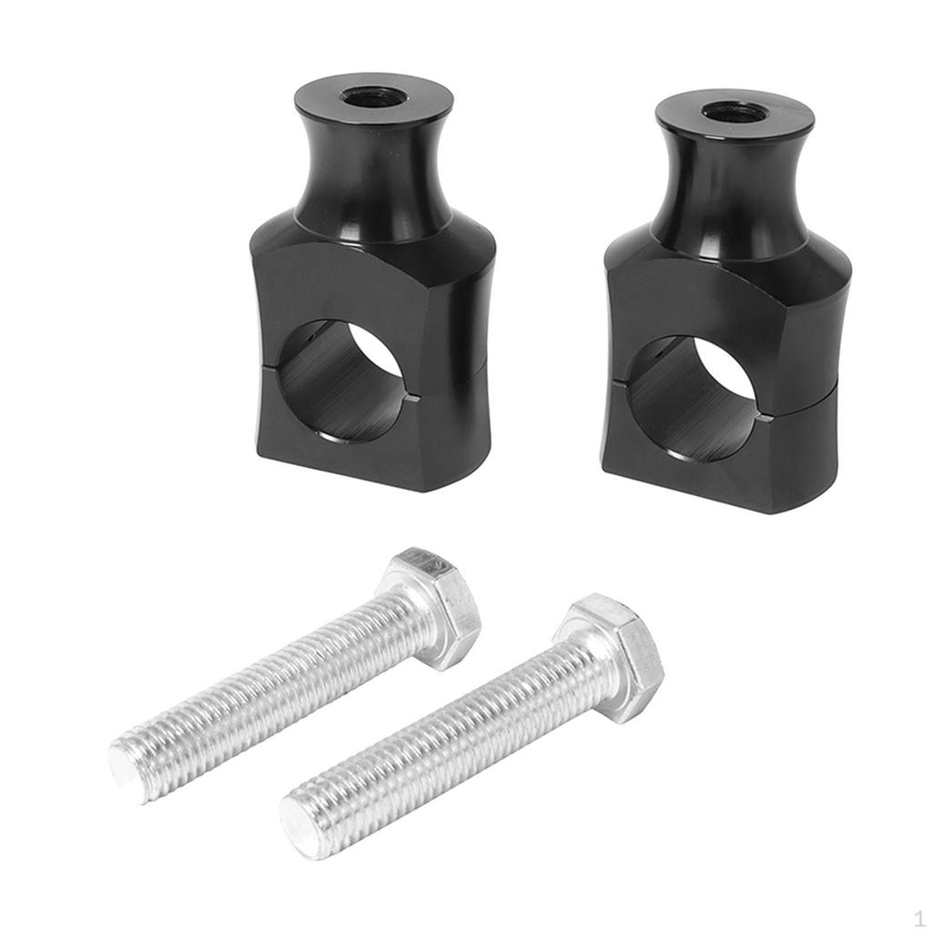 Motorcycle 7/8'' / 1'' Handlebar Riser Clamp Repalcment accessories