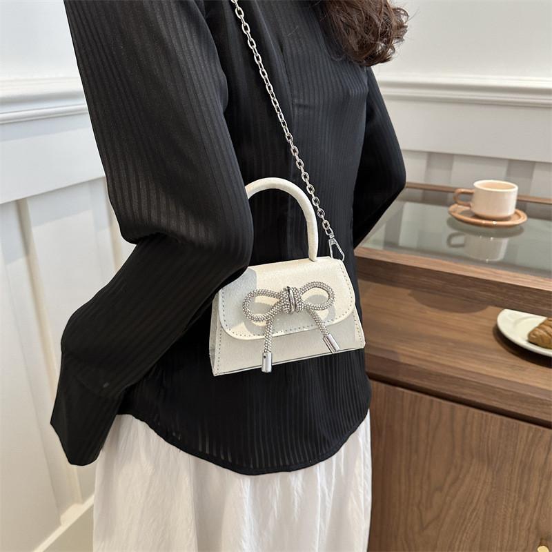 2024 Spring Fashion Mini Crossbody Bag Chic Bowknot Design For Trendy Women