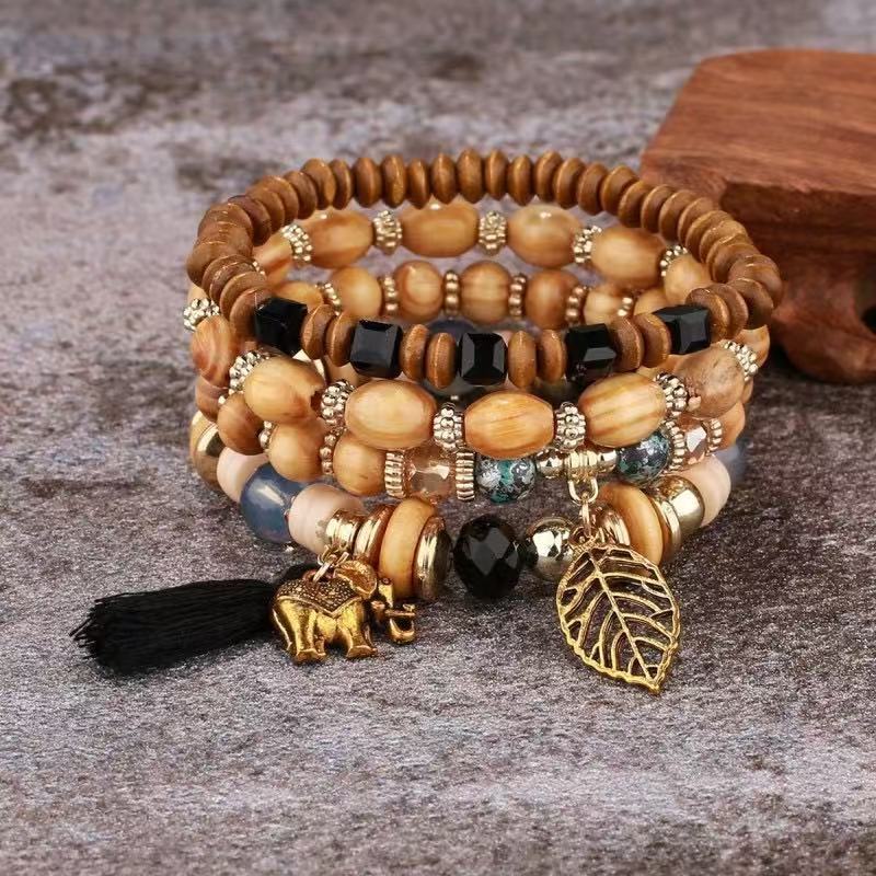 

JYL TS Bracelet Beach Foot Chain Enhances Vacation Style & Joy Black алабама багровый