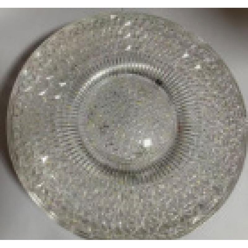 Crystal UFO Lamp: LED E27 Screw, Eye-Protecting White Light for Living, Bedroom, Dining – Energy Efficient