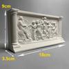 Dancing Muse Stereoscopic Printmaking Figures Relief Plaster Statue Desk Decoration Characters Sculpture Room Aesthetic Decor