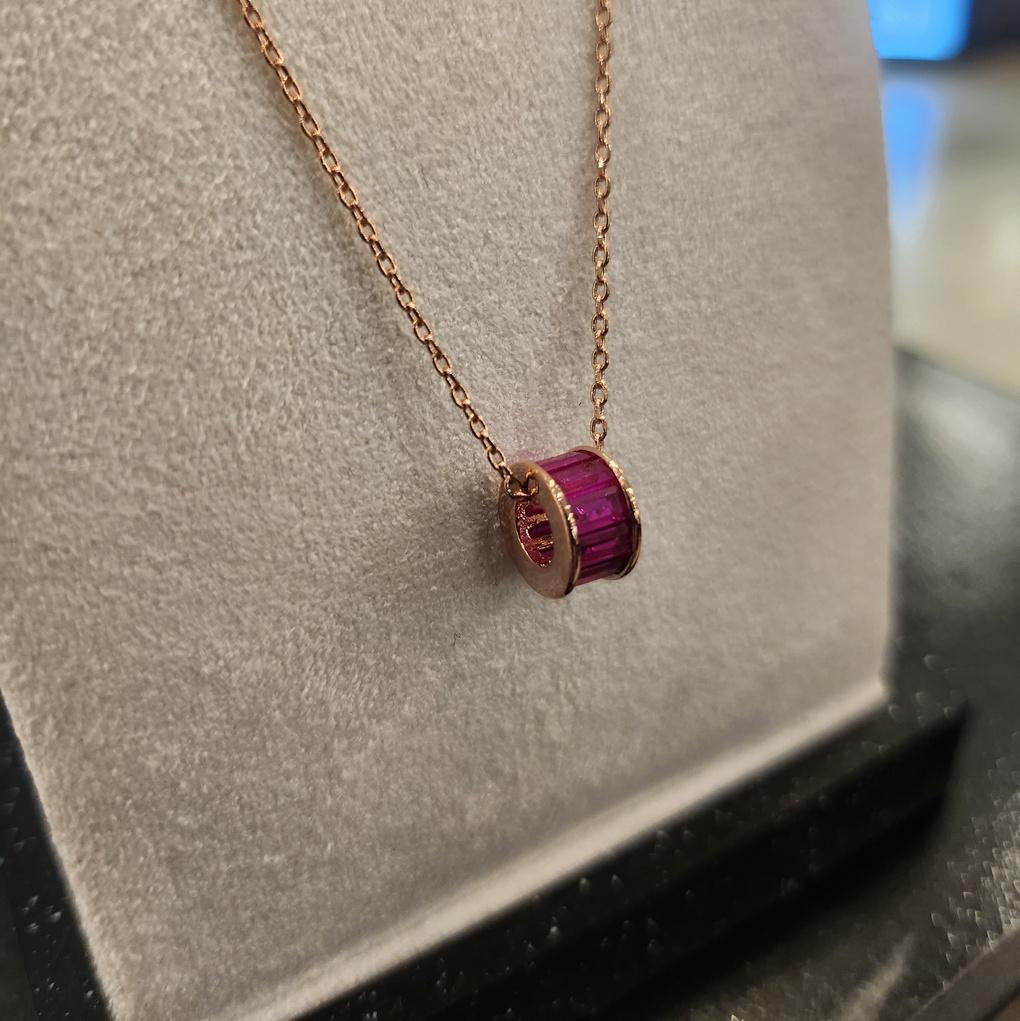 Atria Simple Round N Necklace JTONEIN0007WHF