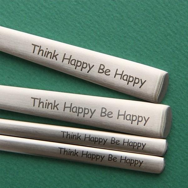 Inspoon Charlie Wink Adult Cutlery Set, 1 Set, Spoon 4p + Chopsticks 4p, Korean Popular Tableware