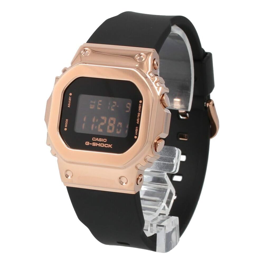 Casio G-Shock Men s Digital Square Watch Metal Case S Series Black GM-S5600PG-1