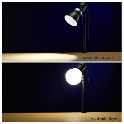 Godox ML-CD15 difuusori kuplikomplekt koos 3 adapteriga fotograafia jaoks valgusvälklamp stuudiofotograafia