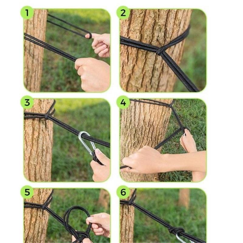Double Hammock,Outdoor Mosquito-proof, Sun-proof, Anti-overturning Single Hammock, Camping Hammock