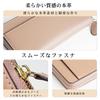 Neurix Women's Genuine Leather Long Wallet, Short, Popular, Large Capacity, Coin Purse, Card Case, Long Zip-Around, RFID, Anti-Skimming, Small, Slim,