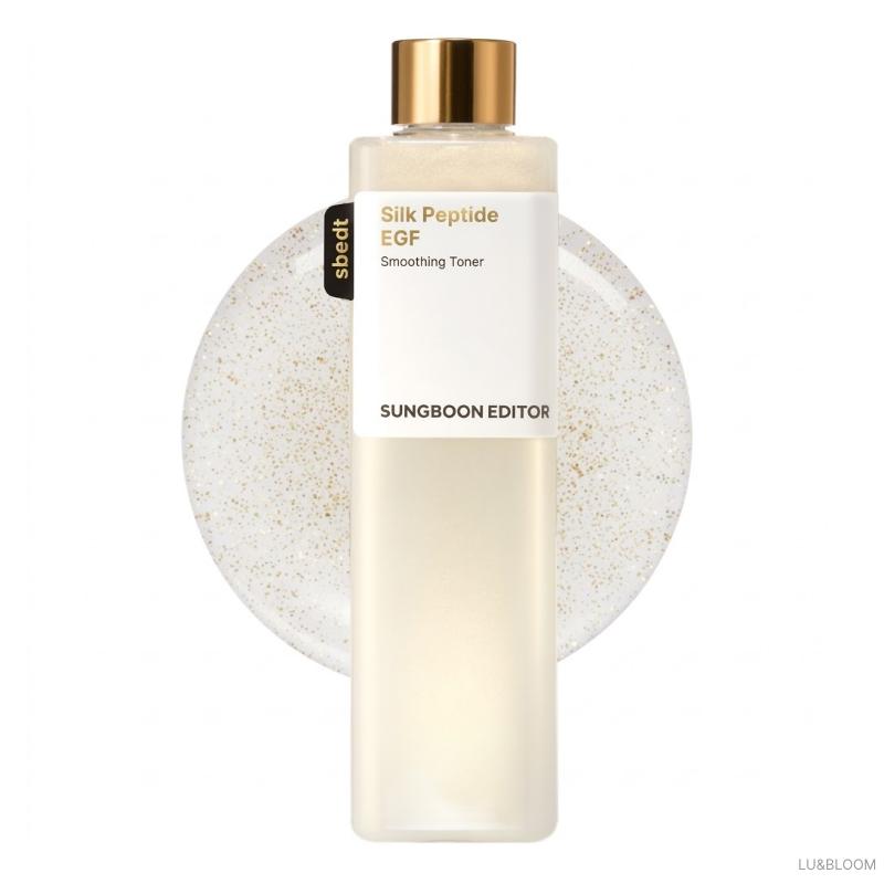 Sungboon Editor Silk Peptide EGF Intensive Smoothing Toner 300ml (+Free gift)