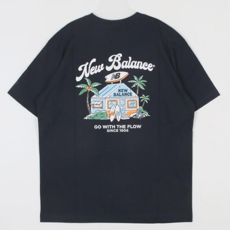 New Balance Uni Nb Board Shop Short Sleeve Tee Semi Overfit Nbnefco243 59 Short Sleeve Tee