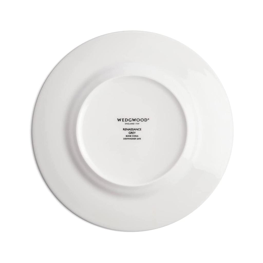 Wedgwood [Officially Imported] Wedgwood Renaissance Gray Plate, Approx. 15cm, Wedding Gift, 1065312