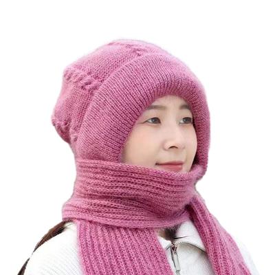 Integrated Ear Protection Windproof Cap Scarf Ultimate Winter Companion Double Warmth All-match