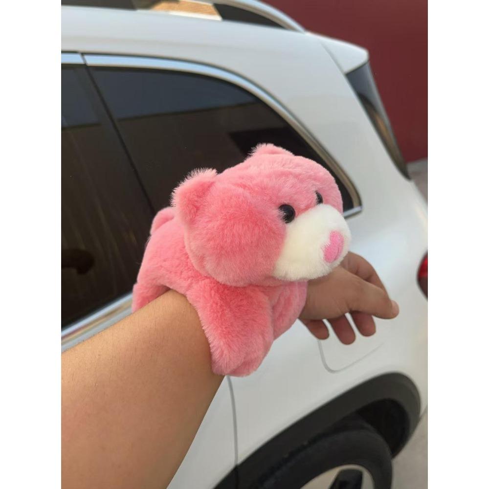 Neues Kapibara liegender Ring Armband Kapibara Knallring Plüschtier Puppe Handgelenkspuppe