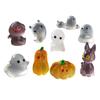Luminous Decorative Item Ghost Pumpkin Small Decorative Item Car Center Console Decoration Luminous Decorative Item