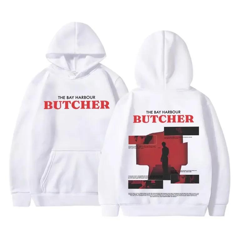 Dexter Morgan The Bay Harbour Butcher Men's Printed Double-sided Hoodie Casual Top 90s Streetwear Fashionable Hoodie