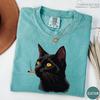 Cat Smoking Shirt, Funny Cat Tshirt, Grunge Aesthetic Shirt, Graphic Retro Vintage T Shirt, Funny Cat Lover Gift, Cat Tee