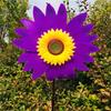 Multistyles Rotating Sunflower PVC Garden Yard Wind Spinner  Outdoor Party Picnic Decor