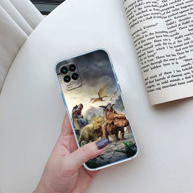 

Dinosaur Transparent Phone Case for Motorola Moto Edge Plus G200 G23 E13 E15 E20 E30 G62 G71 G72 G75 G24 G15 Power Motorola Moto G71 5G