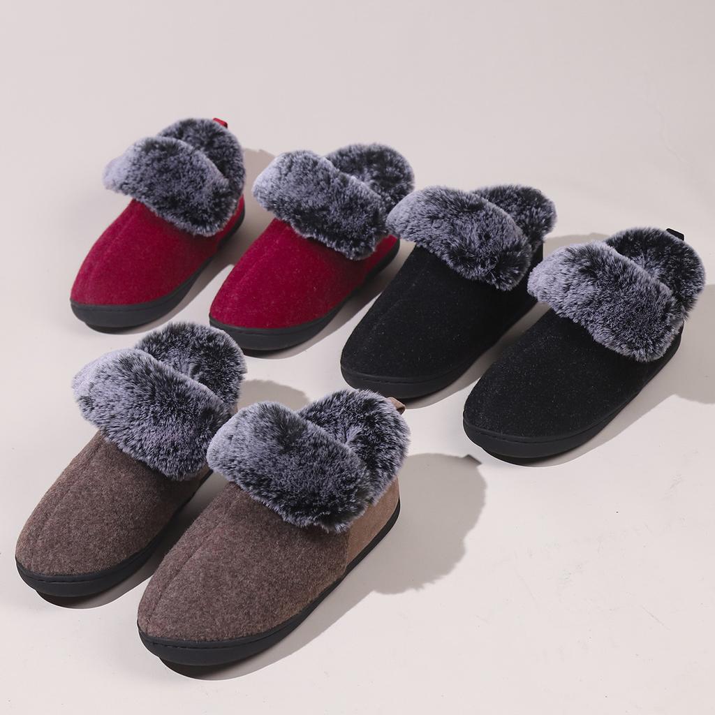 2024 Fashion Autumn and Winter Warm Cotton Slippers