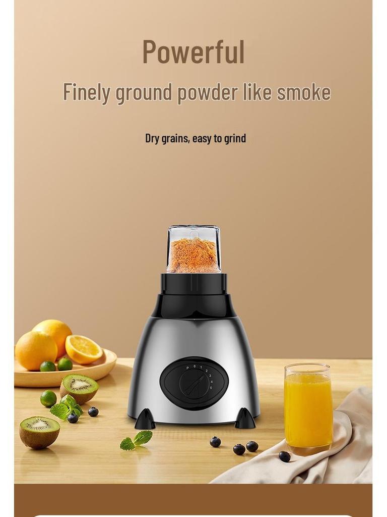 CrossBlender 2-in-1 Juicer & Mixer: Multifunctional Baby Food and Fruit Processor