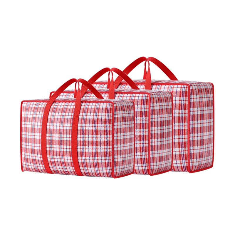 Snakeskin Patterned Moving Storage Bags with Thick Handles