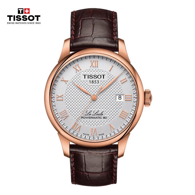 Tissot Le Locle Automatic Men's Leather Watch