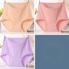 New Cotton High Waisted Triangle Briefs for Plus Size Women