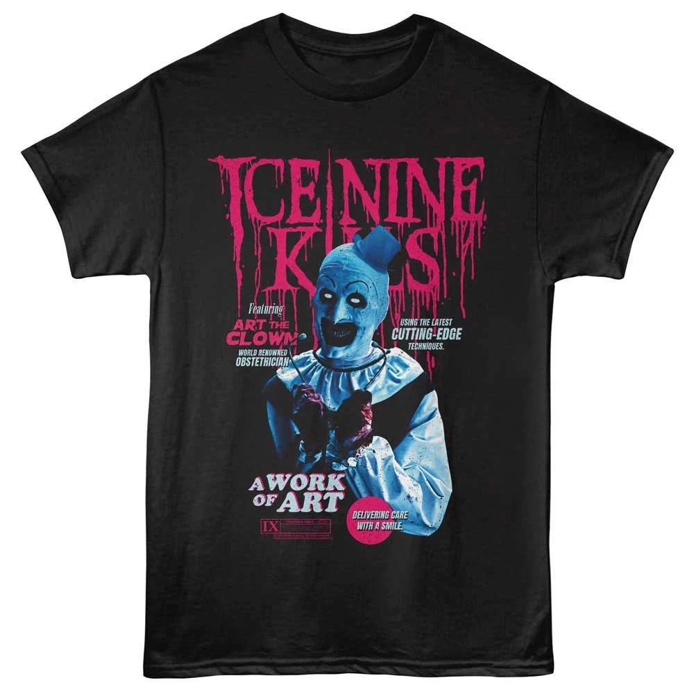 Ice Nine Kills Cutting Edge Terrifier Art The Clown Men s T Shirt 4XL