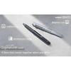 Mitsubishi Pencil Uniball Zento Signature Model Metalická černá 0,5 mm Japonsko