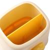 Plastic Student Pen Holder Multi-function Stationery Organizer Pencil Storage Box  Desktop Decor