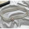 Elastic Waist Belt High-End Metal Waist Belt Multilayer Waist Chain Multilayer For Dresses Summer