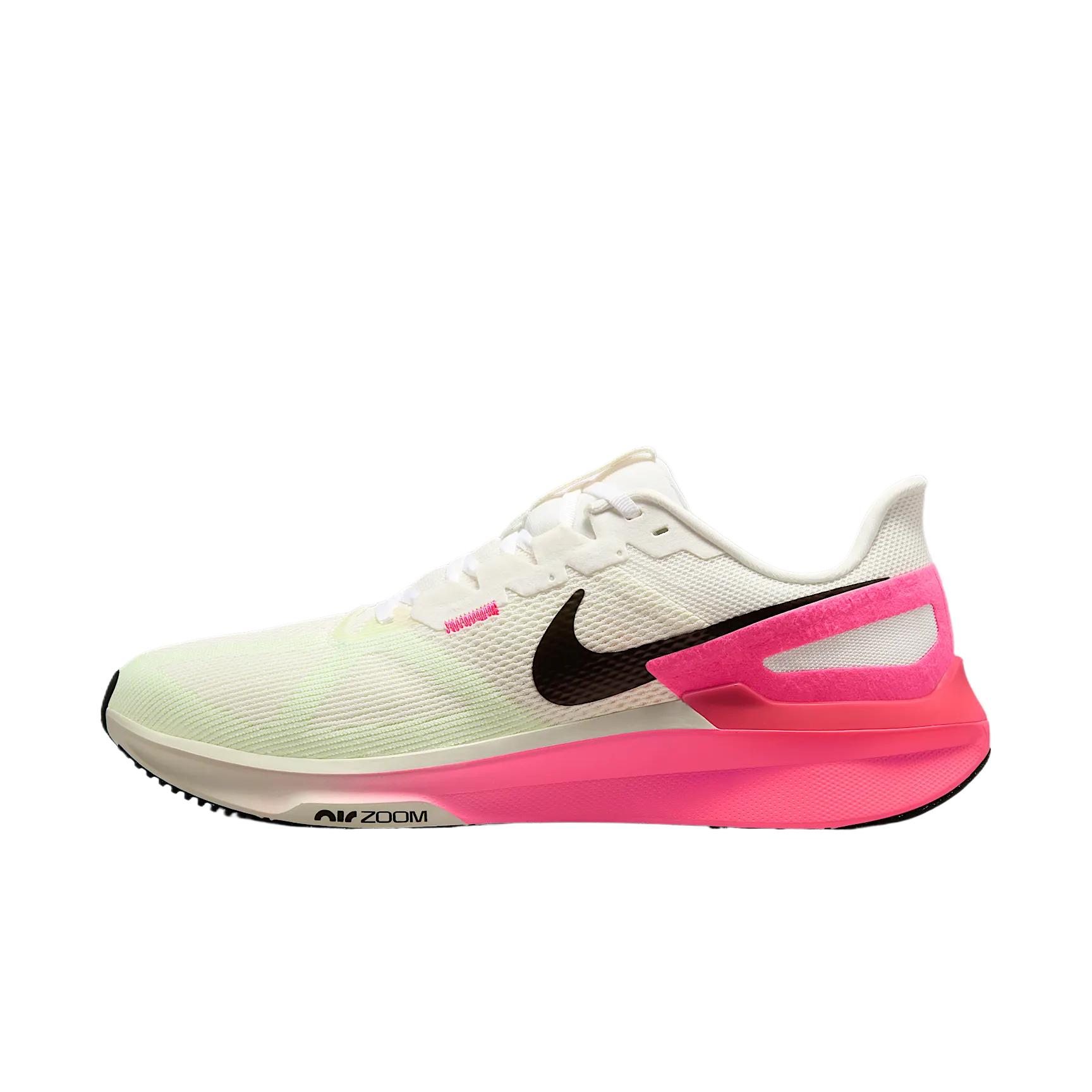 Nike Air Zoom Structure 25 Sail Hyper Pink Sail Hyper Pink Bright Crimson Sequoia Women s Training Shoes IB7451-100 42.5