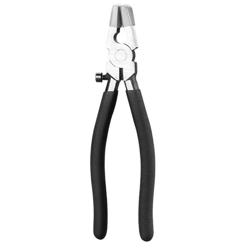 

Tall Mild Steel Modifiable Glass Cutting Pliers Tool With Not Slip Rubber Grip For Art Projects And Home Refurbishment 1